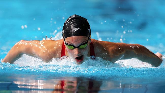 Summer McIntosh demolished her own world record for the 400 metres individual medley