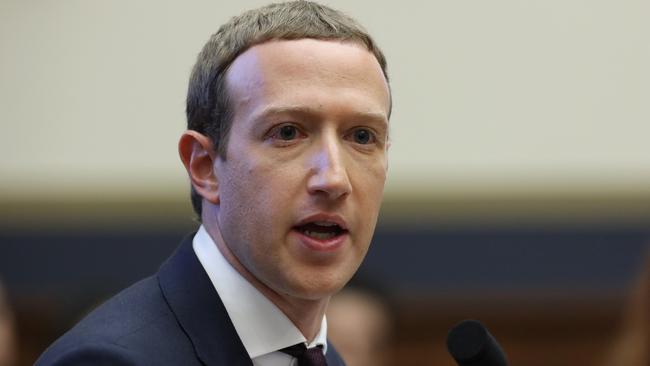 Mark Zuckerberg’s creation has ‘broken free and is creating chaos and havoc wherever it roams’. Picture: Getty Images