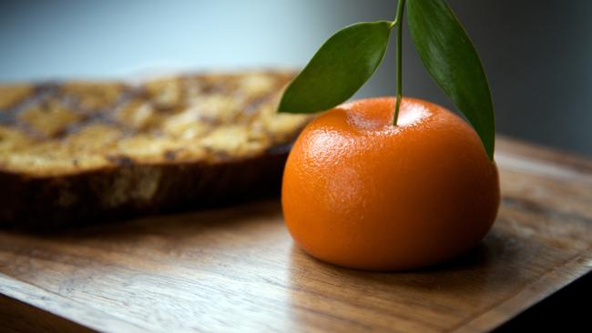 The world famous Meat Fruit at Dinner by Heston Blumenthal at Crown 