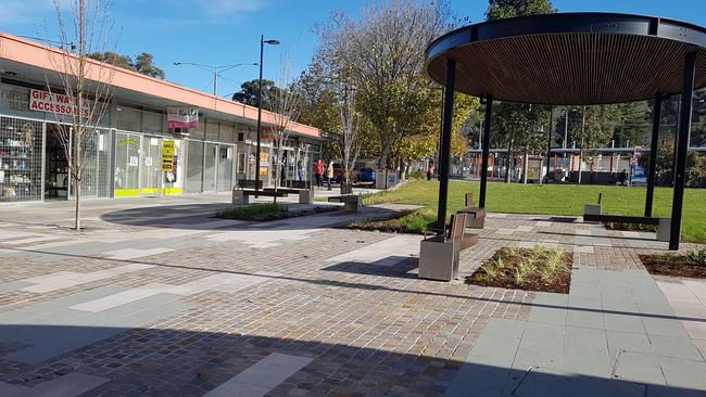 Vandals have again attacked the all-abilities toilet in Croydon’s Town Square — however the graffiti was cleaned up within 24 hours. Picture: Kiel Egging.