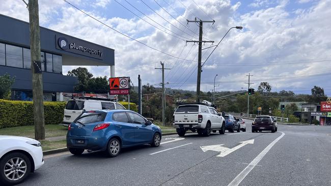 There are already delays on Swann Rd due to roadworks.