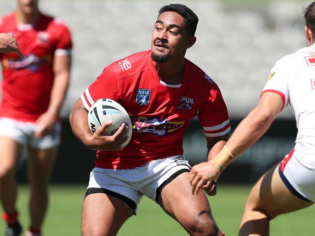 Dragons’ second-rower Shalom O'ofou. Picture: Bryden Sharp