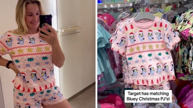 Target releases matching Bluey family pjs in time for Christmas