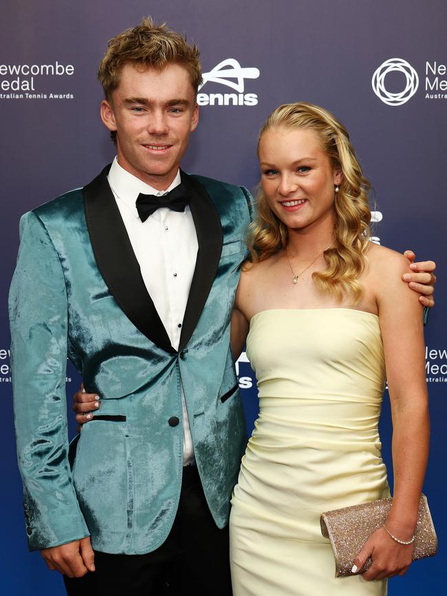 Hayden and sister Emerson Jones are both top talents coming through junior ranks. Picture: Graham Denholm/Getty Images