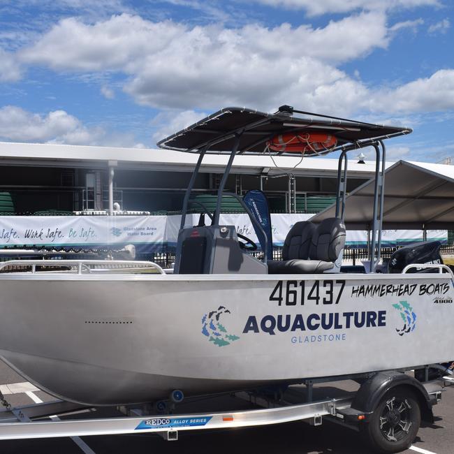 The Gladstone Area Water Board (GAWB) unveiled its $12m purpose-built Aquaculture fish hatchery operations on Friday. Picture: Nilsson Jones