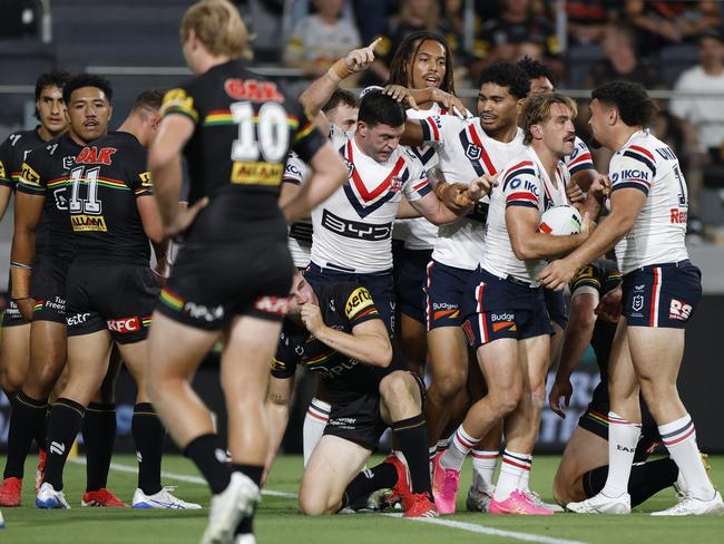 A Roosters win no one saw coming. Picture: Darrian Traynor/Getty Images