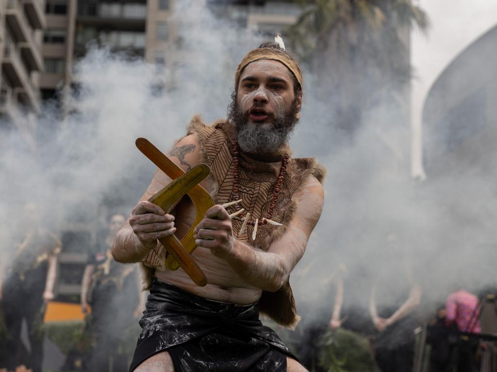 The state funeral for Uncle Jack Charles in 2022. Picture: Asanka Ratnayake/Getty