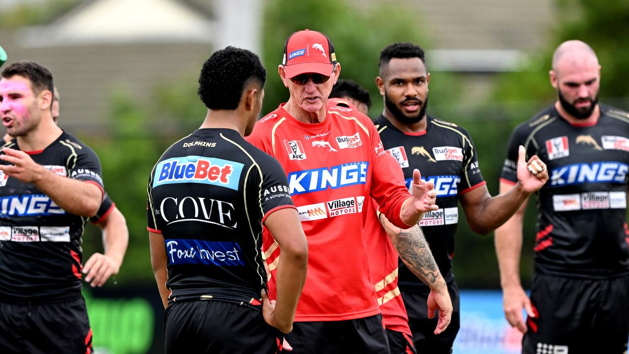 Wayne Bennett had no hesitation handing the No.6 jersey to Katoa in 2023, who played 22 first grade games in an impressive rookie season. Picture: Getty Images