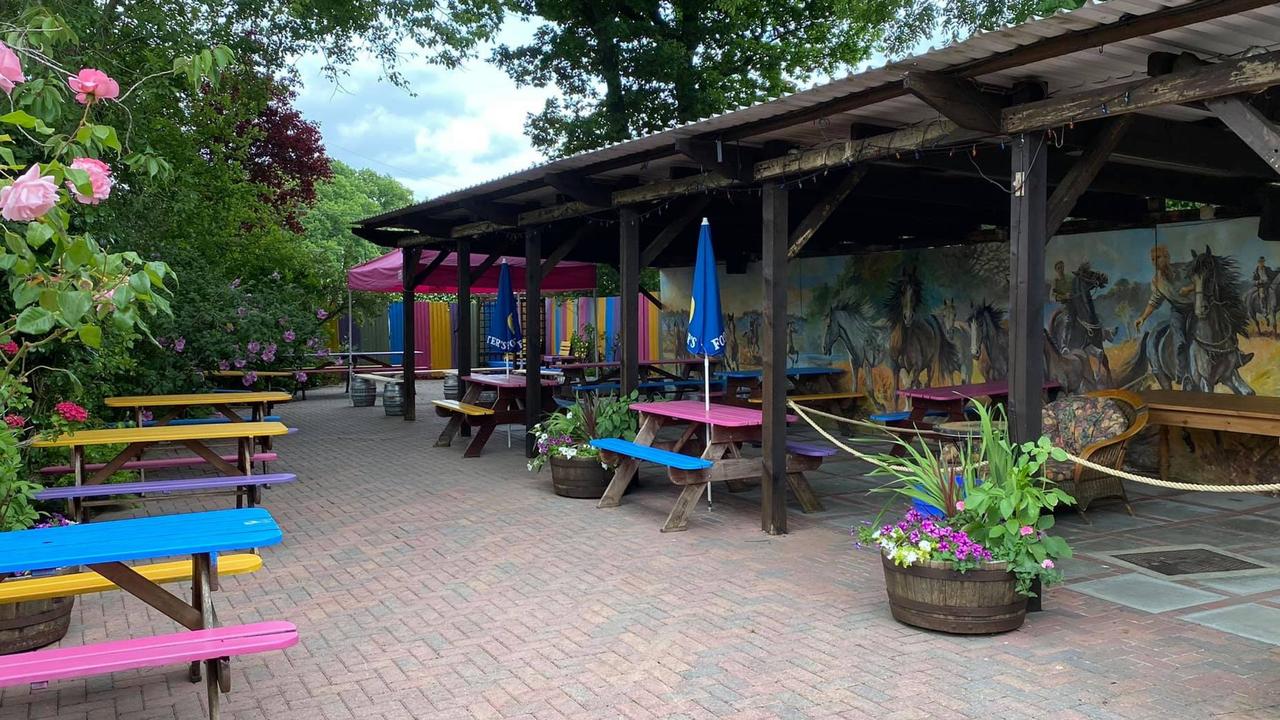 The pub seats 35 people inside, and 35 people in the beer garden.