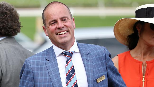 Melbourne Racing Club chairman Mike Symons. Picture: Michael Klein