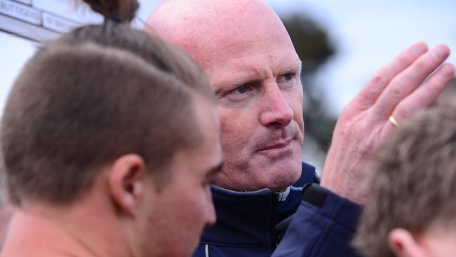 Doutta Stars coach Dean Wallis had a busy off-season. Picture: News Limited.