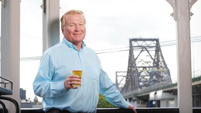 Richard Deery at the Story Bridge Hotel, Kangaroo Point. Photo Steve Pohlner