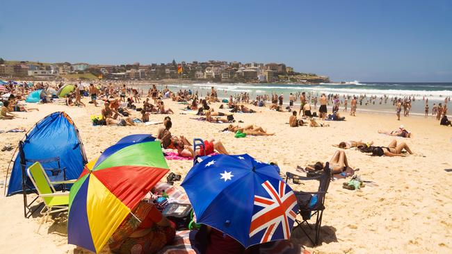 Sydney-siders will flock t the beach as temperatures soar this weekend. Picture: iStock.