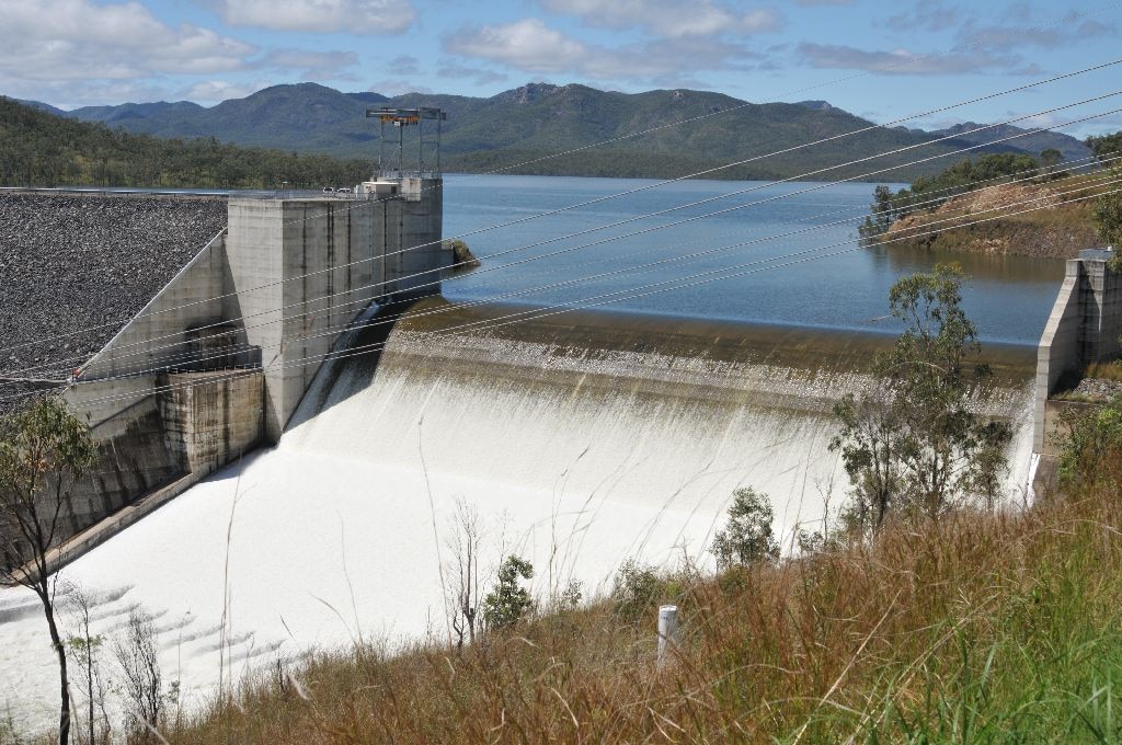 Awoonga Dam overflows | The Courier Mail