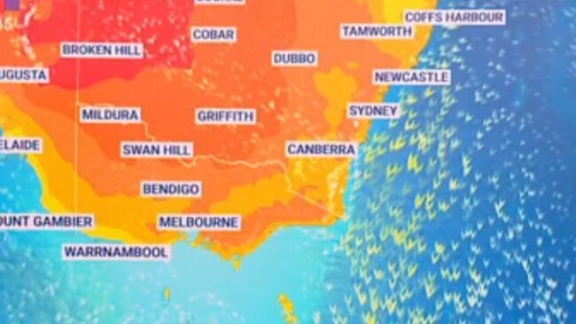 Warm weather widespread across Australia this weekend with Melbourne forecast to experience highest temperatures on Saturday. Picture: Sky News Australia