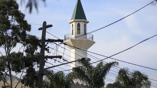 The rally will take place outside Sydney’s Lakemba Mosque. Picture: Christian Gilles