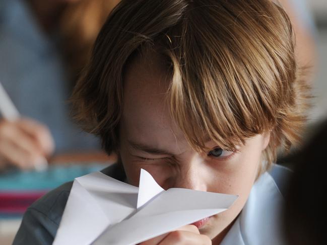 A scene from the film "Paper Planes". Ed Oxenbould as Dylan. Pictures supplied by: Lucy Gibson Publicist CinéfestOZ M: 0402 549421 W: www.cinefestoz.com