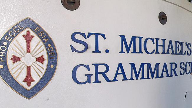 St Michael’s Grammar alerted parents about the police investigation in an email.