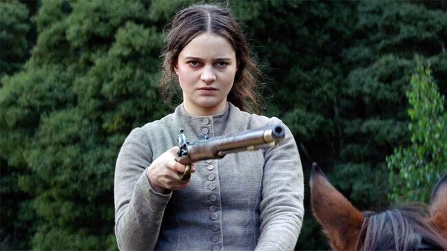 Aisling Franciosi as Irish convict Clare in Australian film The Nightingale.