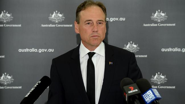 Federal Health Minister Greg Hunt. Picture: NCA NewsWire / Andrew Henshaw