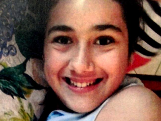 A supplied image obtained Sat. Nov. 7, 2015 shows Tiahleigh Palmer, 12, who was last seen outside Marsden State High School, Brisbane on the morning of October 30. Tiahleigh's body was found on the banks of the Pimpama River on the northern Gold Coast. (AAP Image/QLD Police) NO ARCHIVING