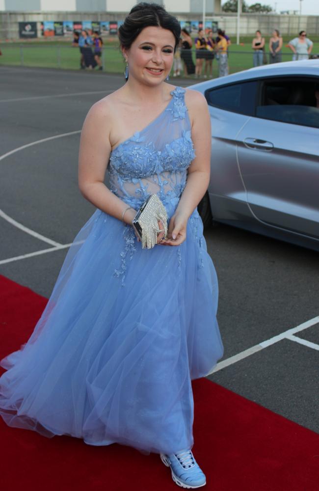 Leila Hewitt at the 2023 Bundaberg North State High School Prom.