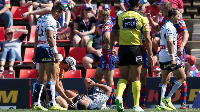 Injuries have ripped the Titans apart all season.