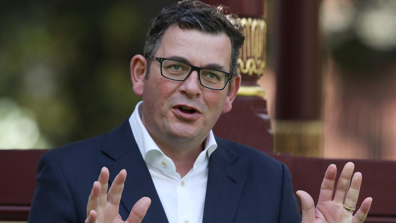 Victorian Premier Daniel Andrews made the announcement on Thursday. Picture: NCA NewsWire/David Crosling