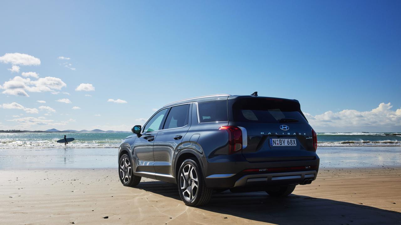 The Hyundai Palisade Elite has a 2.2-litre turbo diesel engine under the bonnet.