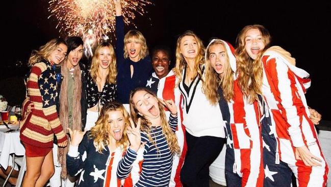 Ruby Rose hangs out with Taylor Swift’s squad