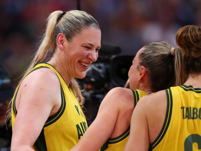 Lauren Jackson could be back in Australian colours in Paris. Picture: Kelly Defina/Getty Images.