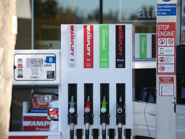 Motorists driving petrol cars are being charged a fuel excise while EV owners aren’t. Picture: NewsWire / Gaye Gerard