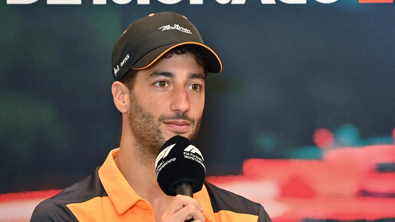 A get-out clause would allow McLaren to give Ricciardo the flick. (Photo by ANDREJ ISAKOVIC / AFP)