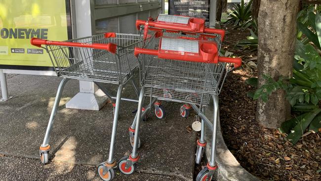 Abandoned trolleys cost council thousands of dollars to collect each year. Picture: Hermann Vorster