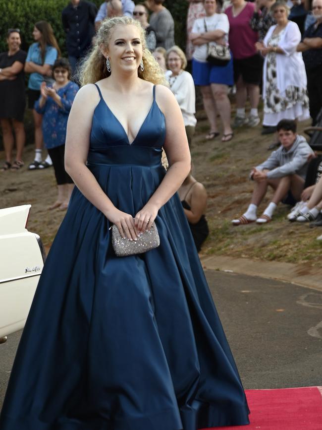 Highfields State Secondary college formal at Highfields Cultural Centre. Elly Irwin.