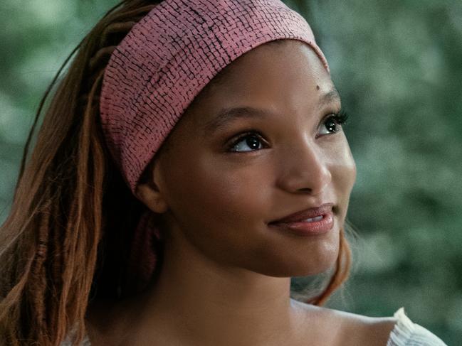 Halle Bailey as Ariel in Disney’s live-action THE LITTLE MERMAID, directed by Rob Marshall. Photo by Giles Keyte. © 2021 Disney Enterprises Inc. All Rights Reserved.