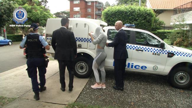 The arrest was made following a long-running investigation. Picture: NSW Police