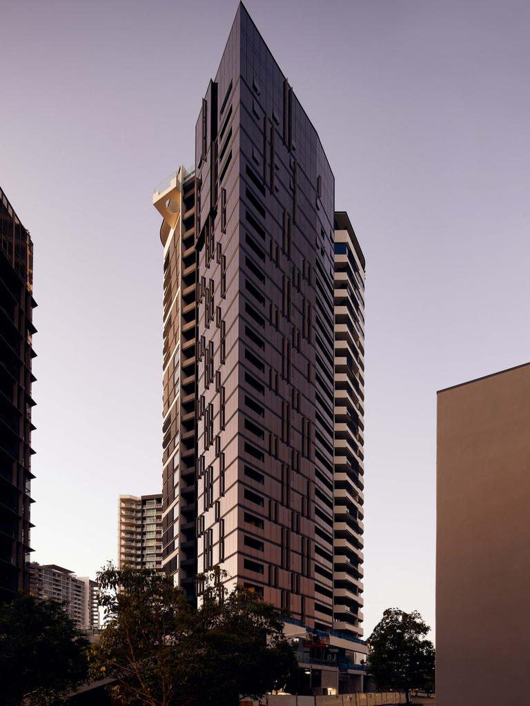 Top floor of Cavcorp’s Luminare residences, Newstead, Brisbane’s most ...