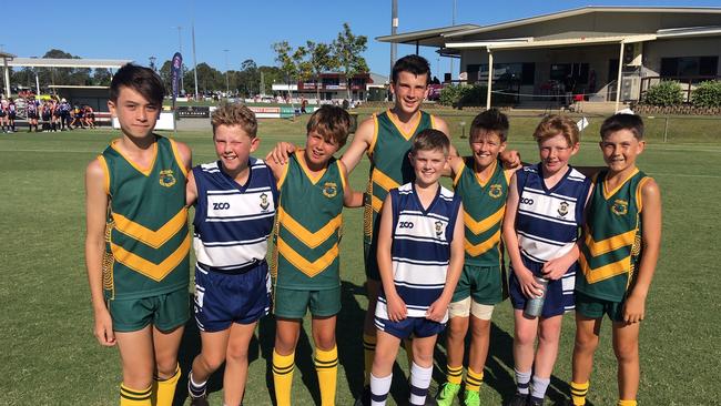 Currumbin State School and St Mary's College had a spirited encounter.