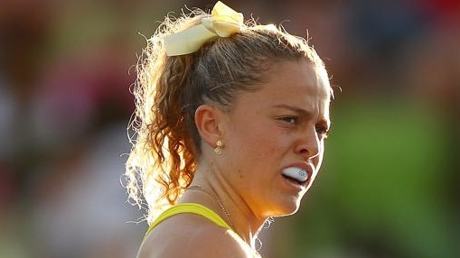 Rosie Malone in action for the Hockeyroos. Picture: Supplied
