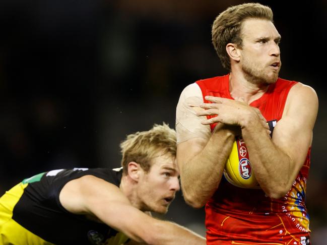 The Suns snapped their six-game losing streak against Richmond. (Photo by Michael Willson/AFL Photos via Getty Images)