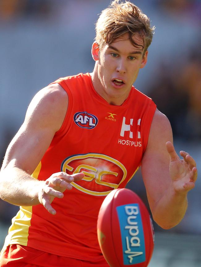 The Pies could be in the market for Suns star Tom Lynch. Pic: Michael Klein