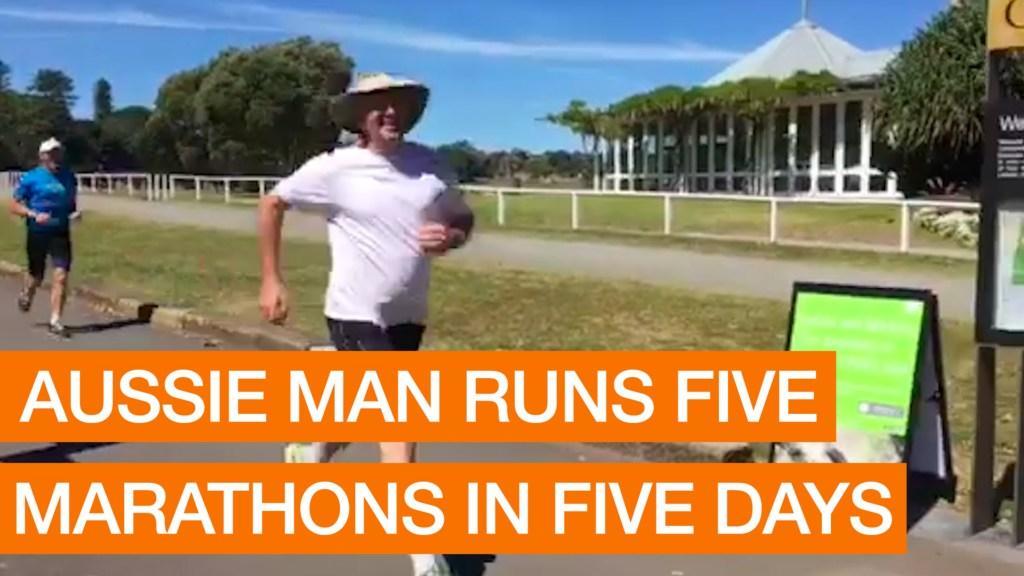 Aussie Man Runs Five Marathons in Five Days