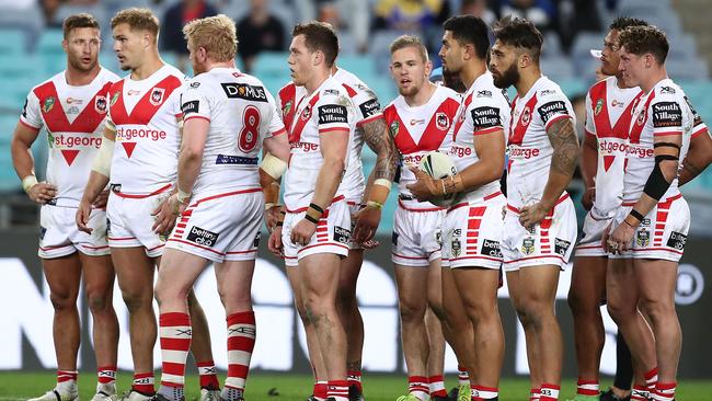 The Dragons were woeful in their loss to Parramatta. Picture: Getty Images)