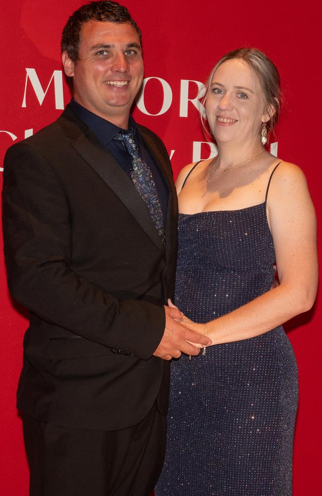 Tori Briggs and Keegan Brown at Mackay Mayor's Charity Ball Saturday 10 May 2025 Picture: Michaela Harlow