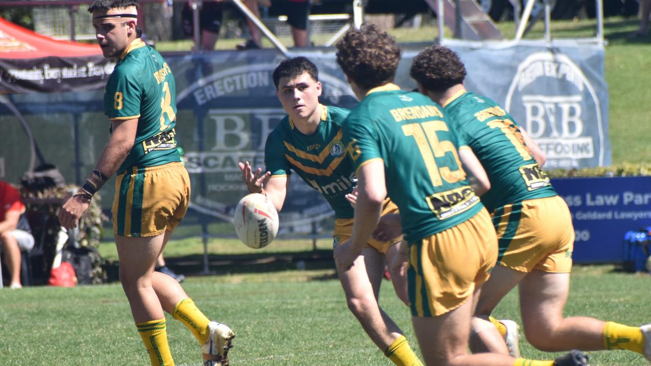 Dolphins Cup grand final, St Brendan’s College versus Rockhampton Grammar School, at Rugby Park on August 16, 2024.