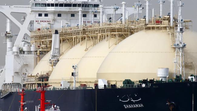 Australia supplies 40 per cent of Japan’s liquefied natural gas.
