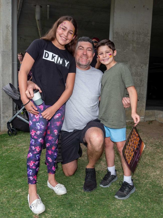 Brisbane Broncos training and fan day at Red Hill ahead of the Grand Final this weekend against Penrith.
