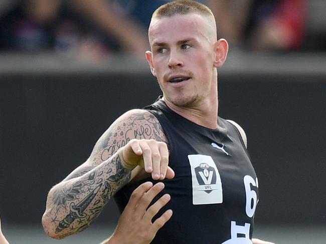 Ben Crocker has been carving it up for Carlton’s VFL team. Picture: AFL Photos/Getty Images