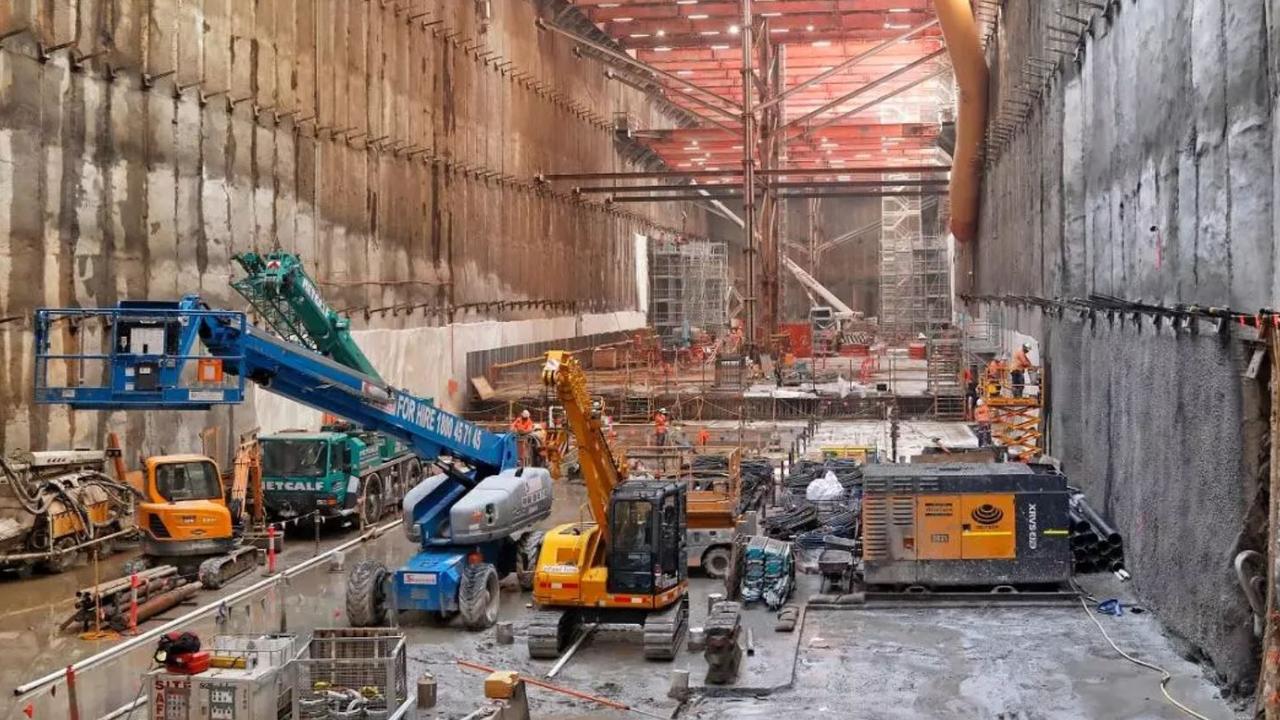 Descon has worked on major train station projects in Melbourne.